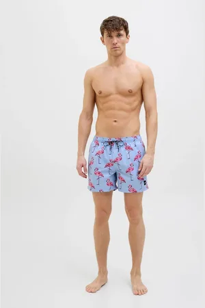JACK & JONES Flamingo Print Swim Shorts XXL