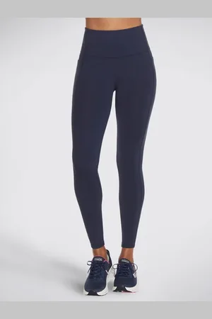Skechers Blue GOWALK Wear High Waisted Leggings M