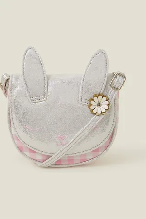 Accessorize Pink Girls Bunny Cross-Body Bag one