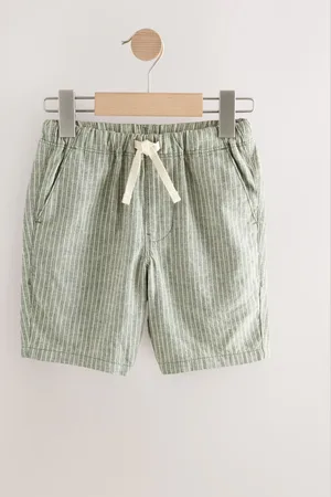 Next Single Linen Blend Pull-On Shorts (3-16yrs) 3 Years (98cm)