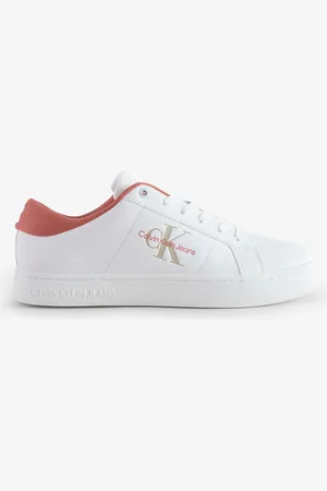 Calvin Klein Classic Cupsole Low Lace-Up Leather Trainers AU 7 (EU 41)