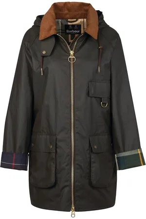Barbour Green Highclere Wax 100% Cotton Jacket AU 16
