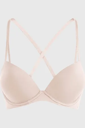 Calvin Klein Nude Seductive Comfort Light Lift Demi Bra 36F
