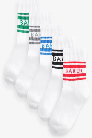 Ted Baker Boys Socks 5 Pack 4-6.5