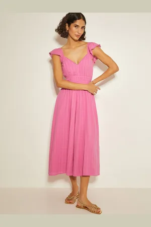 Monsoon Marlee Ruffle Sun 100% Cotton Midi Dress XL