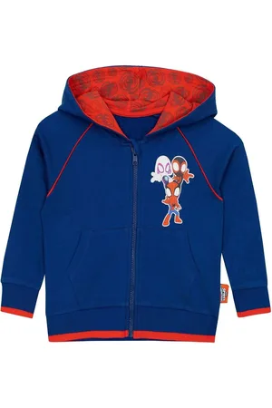 Character Blue 100% Cotton Spidey And His Amazing Friends Hoodie 3