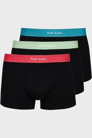 Paul Smith Contrast Band Black Boxers 3 Pack XL