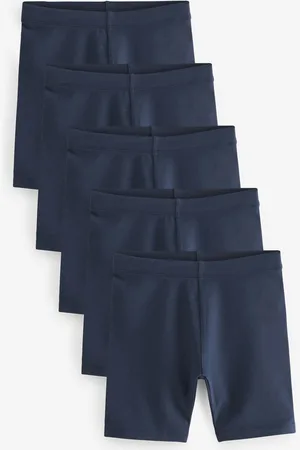 Next Longer Length 5 Pack Cotton Rich Stretch Cycle Shorts (3-16yrs) 3 Years (98cm)