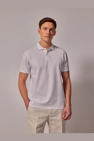 Hawes & Curtis Tipped Mercerised Polo Shirt S