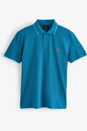 Paul Smith Zebra Logo Tipped Polo Shirt XXL