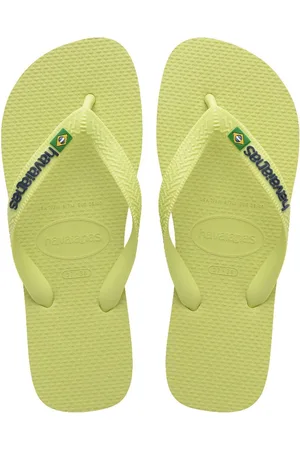 Havaianas Brasil Logo Flip Flops