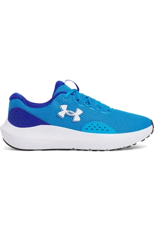 Under Armour Blue/White Surge 4 Trainers AU 7 (EU 41)