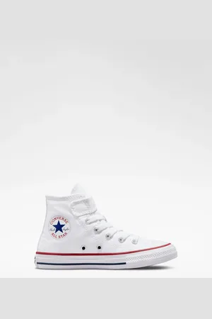 Converse White 1V High Top Junior Trainers AU 10.5 (EU 28)
