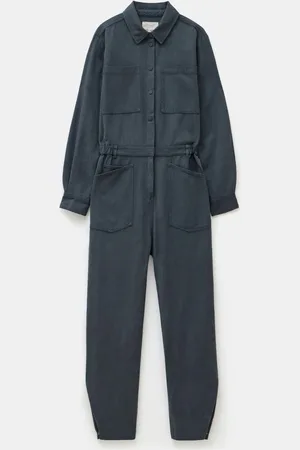 Hush Puppies Grey Aviator Jumpsuit AU 10