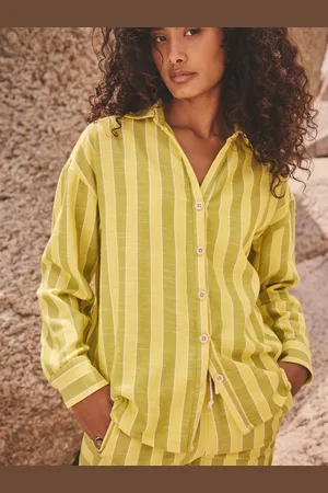 Next Long Sleeve Striped Shirt AU 4 Petite