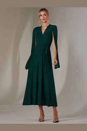 Jolie Moi Amira Cape Maxi Dress AU 10