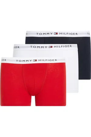 Tommy Hilfiger White Signature Essential Trunks 3 Pack 10
