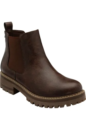 Lotus Brown Zip-Up Chelsea Ankle Boots AU 5 (EU 36)