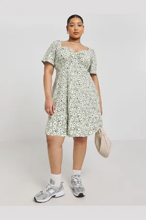 Simply Be Supersoft Knot Front Skater Dress AU 18