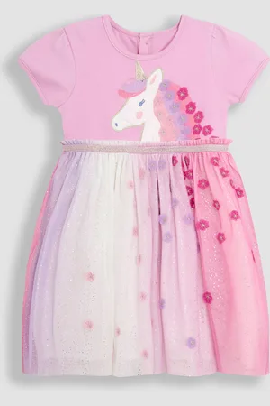JoJo Maman Bébé Appliqué Tulle Party Dress 6