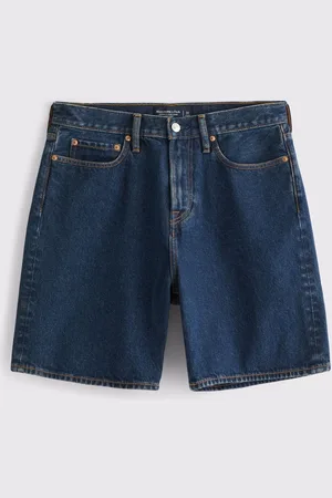 Abercrombie & Fitch Loose 100% Cotton Denim Shorts 32r