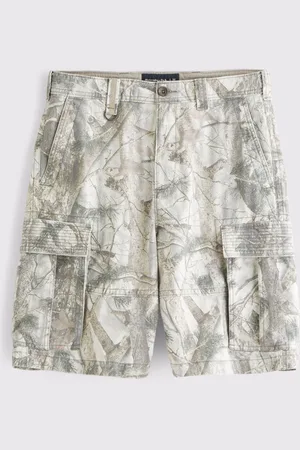 Abercrombie & Fitch 100% Cotton Baggy Cargo Shorts 33r