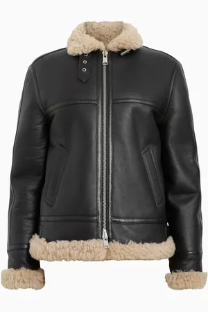 AllSaints AllSaints Black Lorel Flying Jacket M