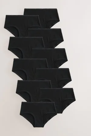 Next Black Hipster Briefs 10 Pack (2-16yrs) 98104cm