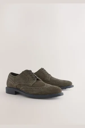 Next Suede Brogue Shoes AU 8 (EU 42)
