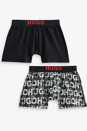 HUGO BOSS Black Boxer Shorts 2 Pack 14 Years (164cm)