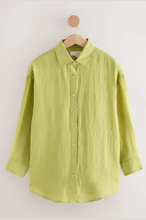 Next 100% Linen Beach Shirt AU 24