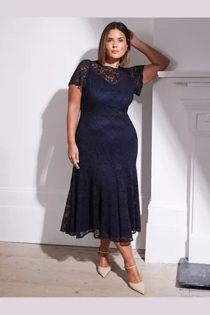 Live Unlimited London Lace Midaxi Dress AU 28
