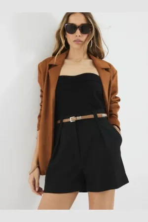 River Island Longline Belted Shorts 10