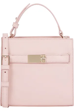 Tommy Hilfiger Pink Heritage Mini Satchel Bag One