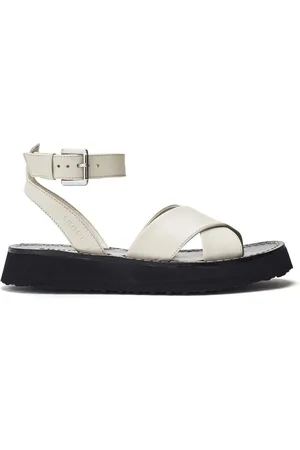 Moda In Pelle Larise Lightweight Eva Ankle Strap Leather Sandals AU 5 (EU 36)