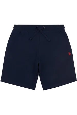 U.S. Polo Assn. U. S. Polo Assn. Mens Classic Fit Double Horsemen 100% Cotton Sweat Shorts M