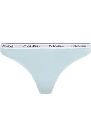 Calvin Klein Blue Modern Logo Thong M