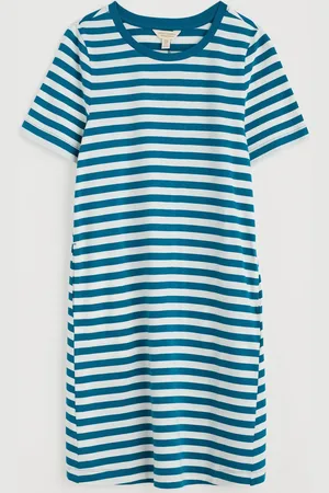 Seasalt Cornwall Madron 100% Cotton T-Shirt Dress AU 26-28