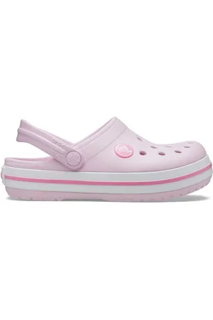 Crocs Pink Kids Classic Crocband Clogs US 4 (UK 3)
