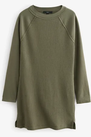Next Seer Sucker Textured Mini Dress L