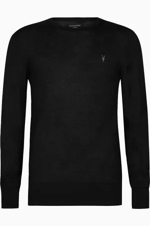 AllSaints AllSaints Black Mode Merino Crew Jumper S