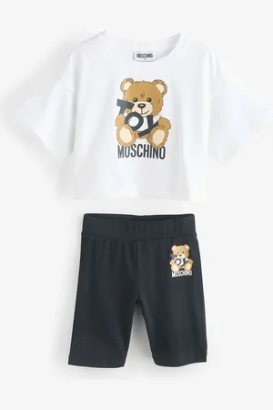 Moschino White Logo T-Shirt & Leggings Set 4 Years (104cm)