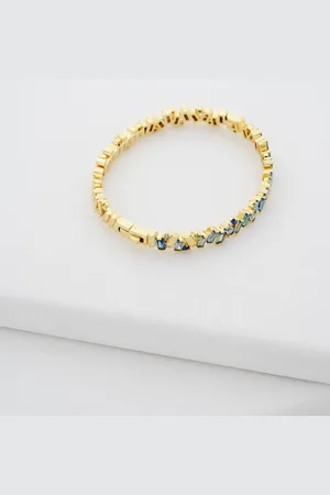 Ted Baker Gold Tone Clarina: Crystal Cluster Bangle One