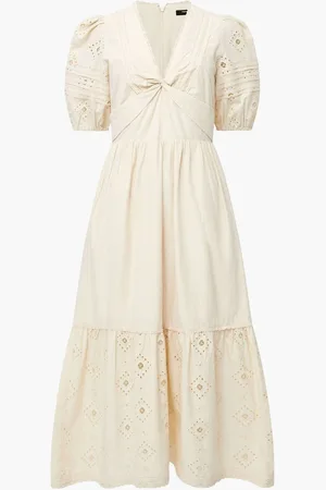 French Connection Cambria Cotton Midi Dress 10