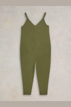 White Stuff Green Selina Jersey Jumpsuit AU 20