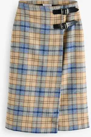 CELTIC & CO. Midi Celt Kilt Skirt AU 8
