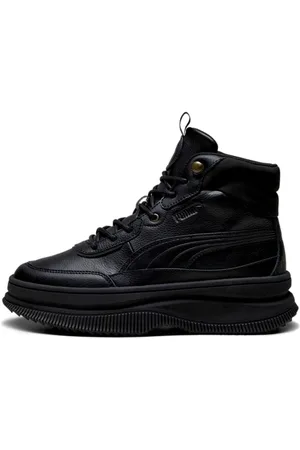 PUMA Black Womens Mayra Sneakers AU 7 (EU 38)