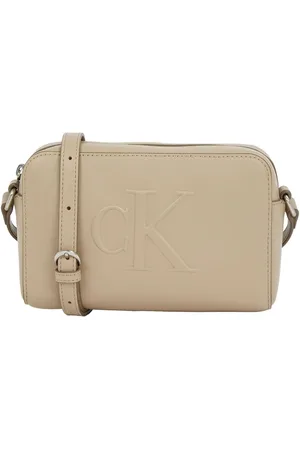 Calvin Klein Beige Sculpted Camera Bag One