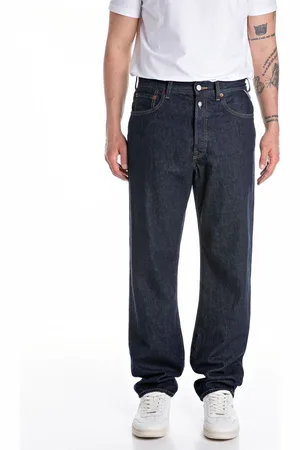 Replay Dark Rinse 9Zero1 Collection Regular Straight Jeans W30 L32