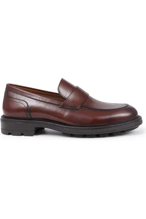 JONES BOOTMAKER Romeo Leather Loafers AU 8 (EU 42)